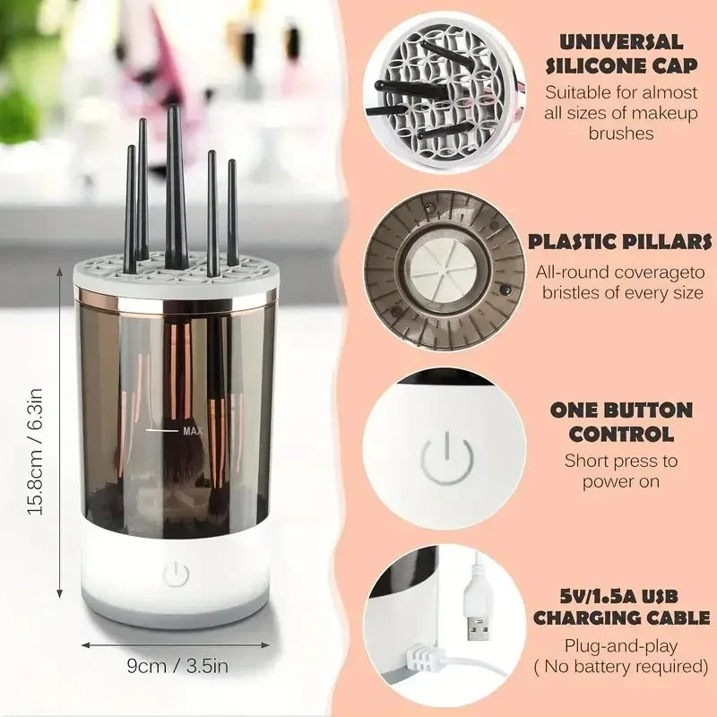 QuickSpin Brush Cleaner